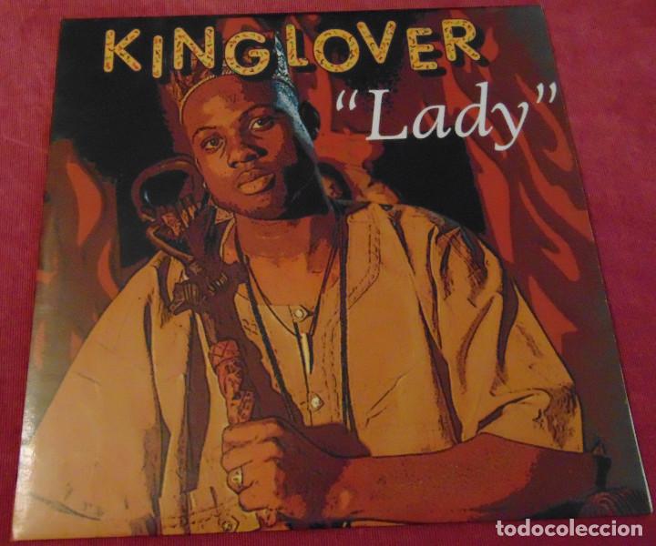 Discos de vinilo: King Lover &lrm;&ndash; Lady - MAXISINGLE 1994 - Foto 1