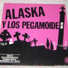 Disques de vinyle: ALASKA Y LOS PEGAMOIDES - EL JARDIN - VOLAR - HISPAVOX 1982 - FLEXI PROMOCIONAL - EXCELENTE ESTADO!!. Lote 317882003
