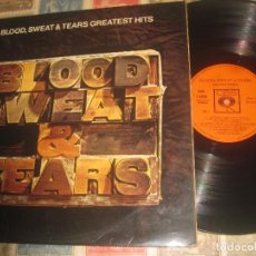 Discos de vinilo: BLOOD, SWEAT & TEARS GREATEST HITS (CBS 1972) OG ESPAÑA LEA DESCRIPCION. Lote 317941633