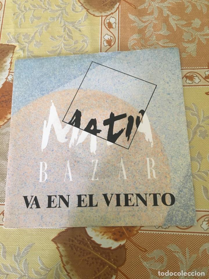 Discos de vinilo: Matia Bazar &lrm;&ndash; Va En El Viento - Foto 1