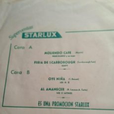 Discos de vinilo: LOTE V- VINILO DISCO STARLUX PROMOCION AÑO 1969