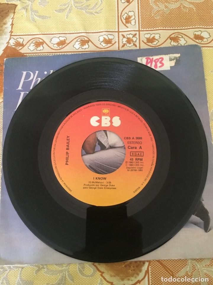 Discos de vinilo: Philip Bailey &ndash; I Know - Foto 3
