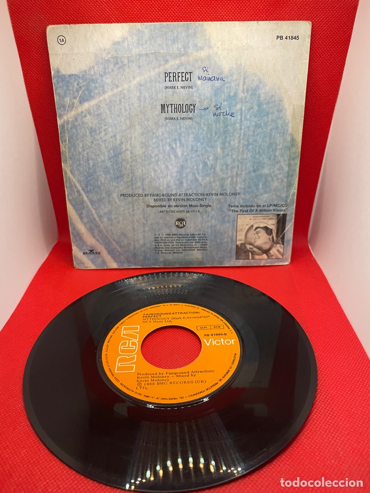 Discos de vinilo: Fairground Atraction - Perfect - 1988 - Foto 2