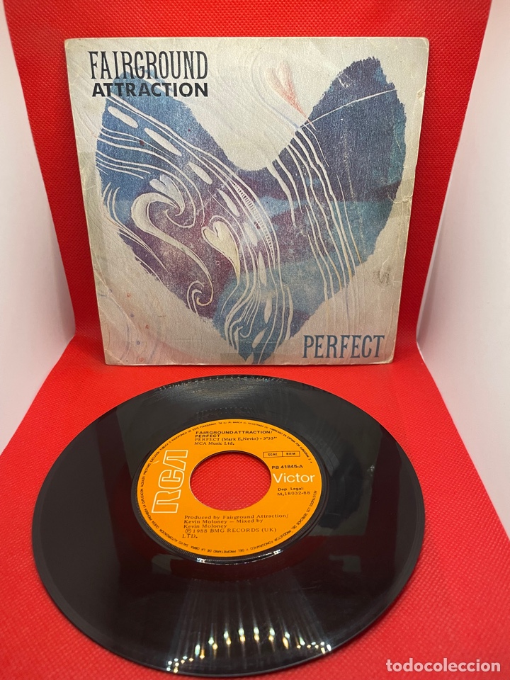 Discos de vinilo: Fairground Atraction - Perfect - 1988 - Foto 1