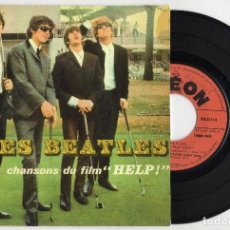 Discos de vinilo: THE BEATLES CHANSONS DU FILM HELP! 1965 FRANCE EP SOE 3771 ORIGINAL RECORD IN REPRO COVER. Lote 317954813