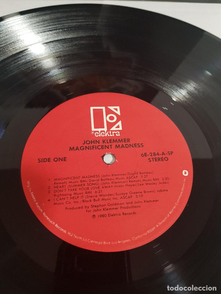 Discos de vinilo: JOHN KLEMMER - MAGNIFICENT MADNESS - Foto 4