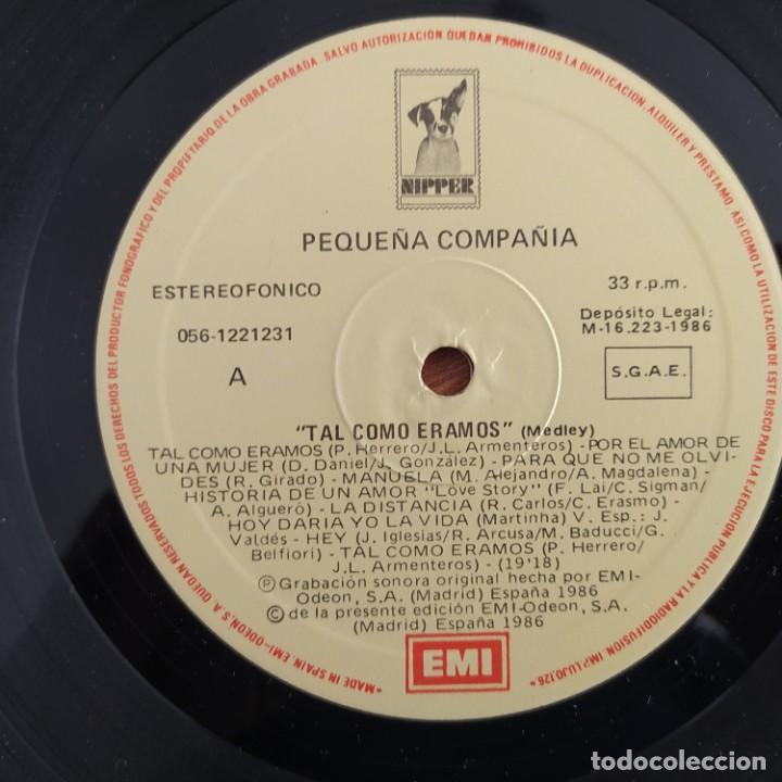 Discos de vinilo: LP VINILO DISCO PEQUE&Ntilde;A COMPA&Ntilde;IA TAL COMO ERAMOS - Foto 4