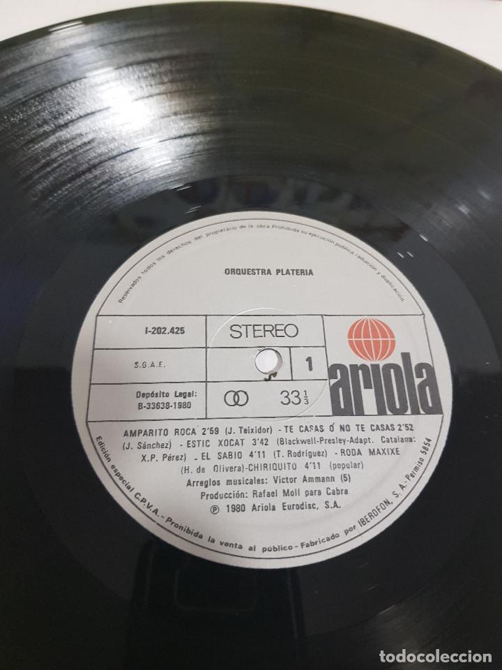 Discos de vinilo: ORQUESTA PLATERIA - - Foto 2