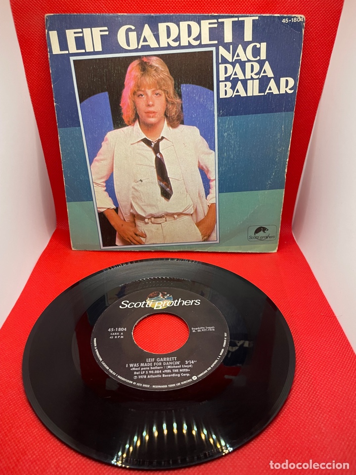 Discos de vinilo: Leif Garnett - Naci Para Bailar - 1978 - Foto 1