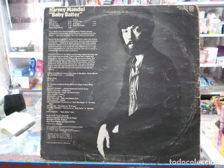 Discos de vinilo: HARVEY MANDEL - BABY BATTER - Foto 2