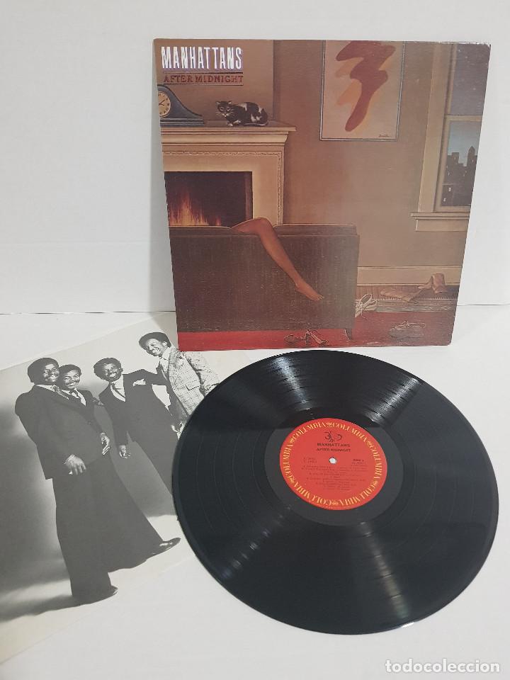 Discos de vinilo: MANHATTANS - AFTER MIDNIGHT - Foto 2
