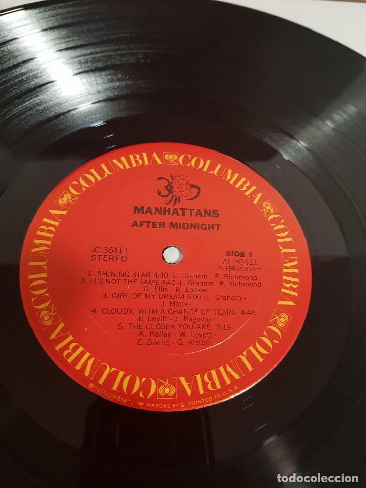 Discos de vinilo: MANHATTANS - AFTER MIDNIGHT - Foto 3