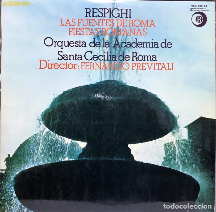 Discos de vinilo: Respighi: Le Fontane Di Roma Feste Romane - Vinilo, LP, Album, Stereo