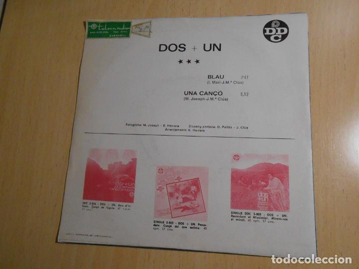 Discos de vinilo: DOS + UN, SG, BLAU + 1, A&Ntilde;O 1970 - Foto 2