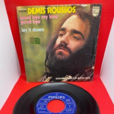 Discos de vinilo: DEMIS ROUSSOS - GOOD BYE MY LOVE GOOD BYE - 1973