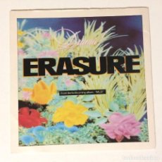 Discos de vinilo: ERASURE – DRAMA! / SWEET, SWEET BABY , UK 1989 MUTE. Lote 318038643