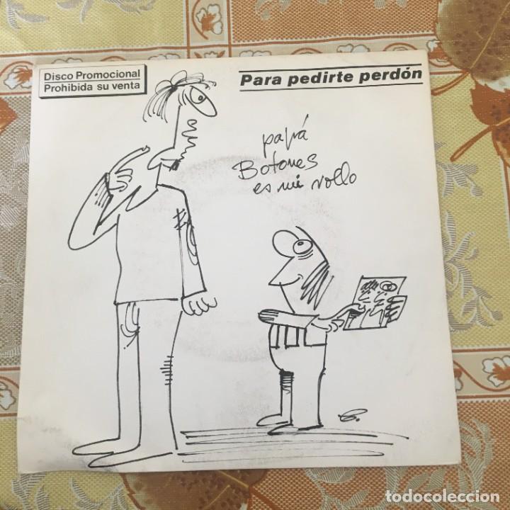 Discos de vinilo: Botones &lrm;&ndash; Para Pedirte Perd&oacute;n - Foto 1