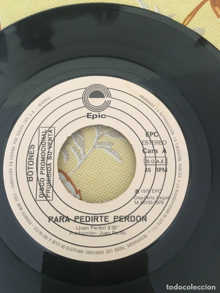 Discos de vinilo: Botones &lrm;&ndash; Para Pedirte Perd&oacute;n - Foto 3