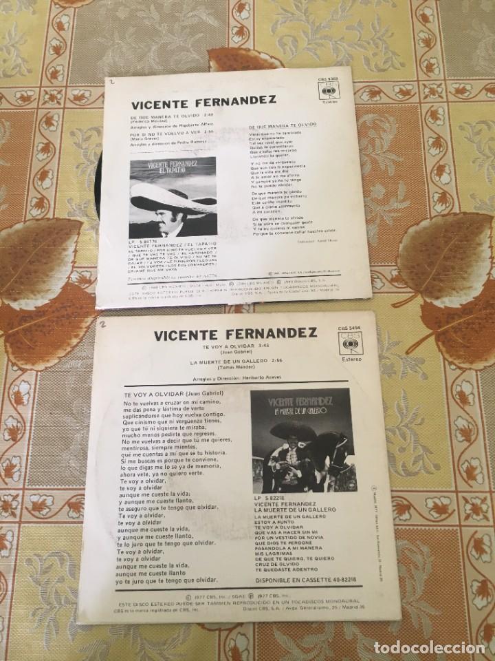 Discos de vinilo: Vicente Fernandez &lrm; - Foto 2