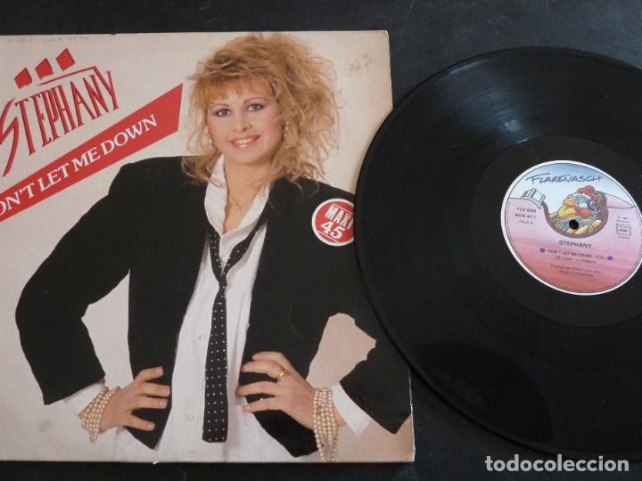 Discos de vinilo: Stephany &ndash; Dont Let Me Down - 12&rdquo; francia - Foto 1