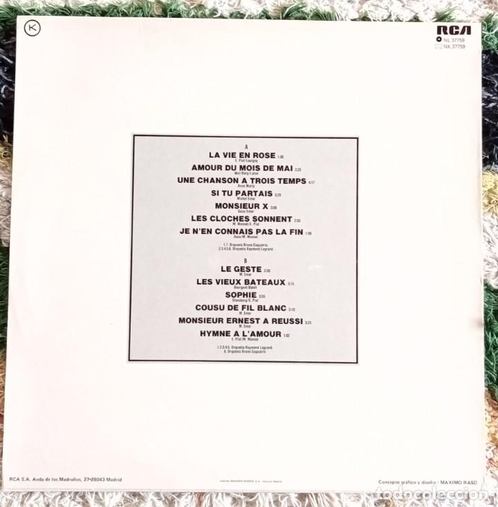 Discos de vinilo: Edith Piaf. Antolog&iacute;a - Foto 2
