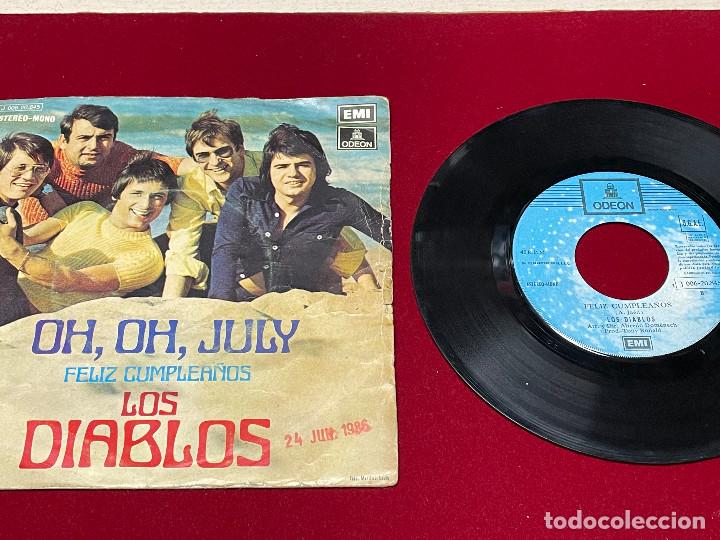 Discos de vinilo: SINGLE LOS DIABLOS 1972 - Foto 1