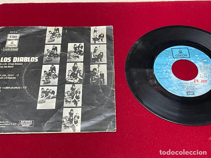 Discos de vinilo: SINGLE LOS DIABLOS 1972 - Foto 2