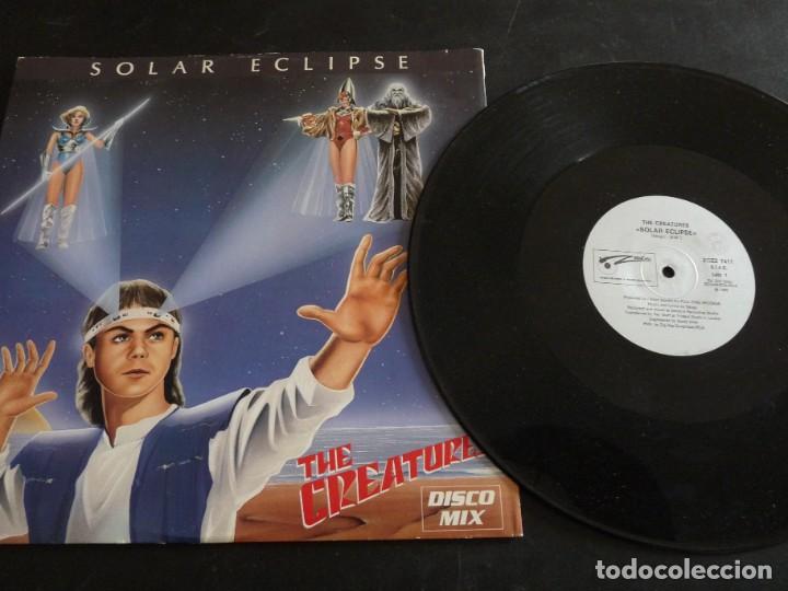 Discos de vinilo: The Creatures - Solar Eclipse - 12&rdquo; original italia - italo disco - Foto 1