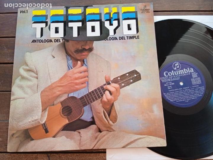 Discos de vinilo: TOTOYO MILLARES SALL. LP. ANTOLOGIA DEL TIMPLE. VOL. 1. MADE IN SPAIN. 1978 MUSICA CANARIA