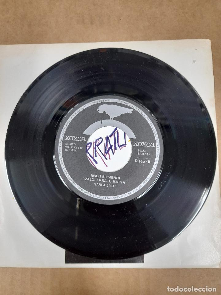 Discos de vinilo: I&ntilde;aki Eizmendi - Zaldi Erratu Hatsa - 7&rdquo; - Foto 2