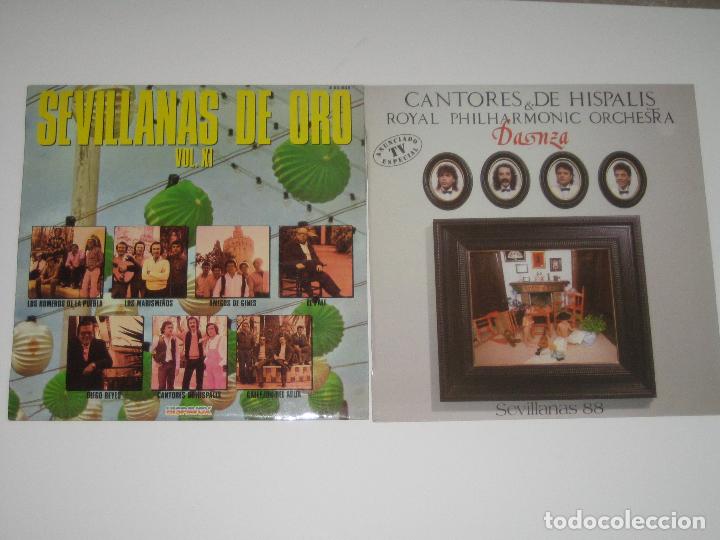 Disques de vinyle: SEVILLANAS - LOTE DE DOS LPS