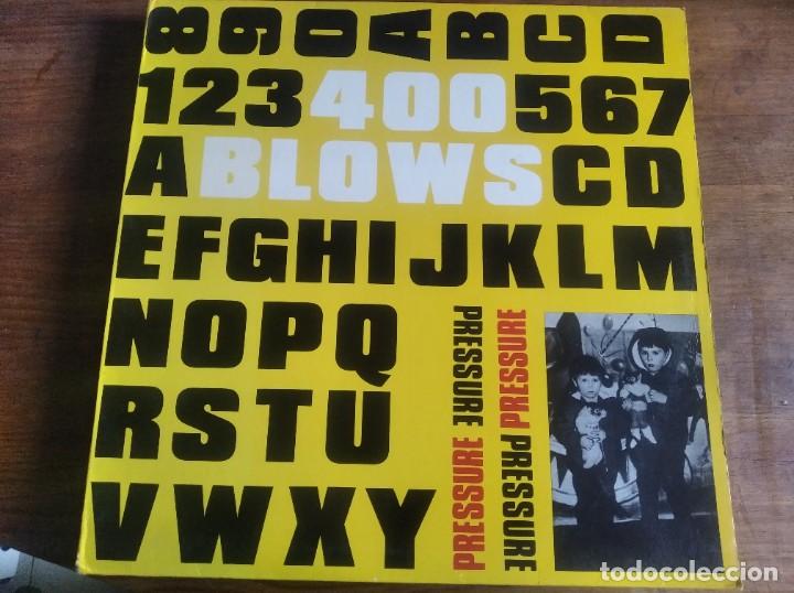 Discos de vinilo: 400 BLOWS - Pressure ********* MAXI ESPA&Ntilde;OL 1984 - Foto 1