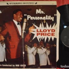 Discos de vinilo: LLOYD PRICE / MR. PERSONALITY 1959 !! RARO 1º LP !! SOUL R&B / ORIG. EDIT USA !! COLLECTORS !! EX