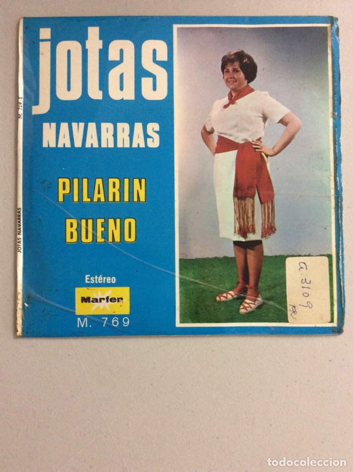 Discos de vinilo: Pilar Bueno. Jotas Navarras. - Foto 1