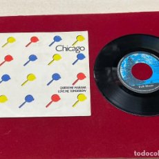 Discos de vinilo: SINGLE CHICAGO 1983 QUIEREME MAÑANA LOVE ME TOMORROW. Lote 318199428