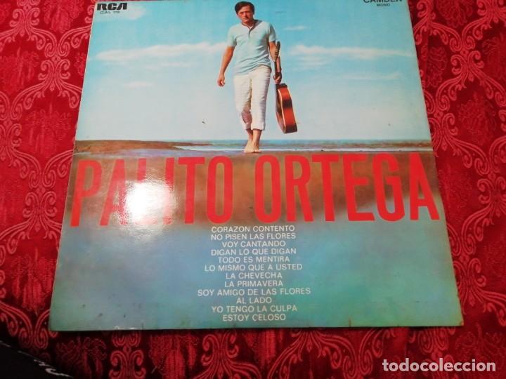 Discos de vinilo: Lp palito ortega coraz&oacute;n contento 1969 - Foto 2