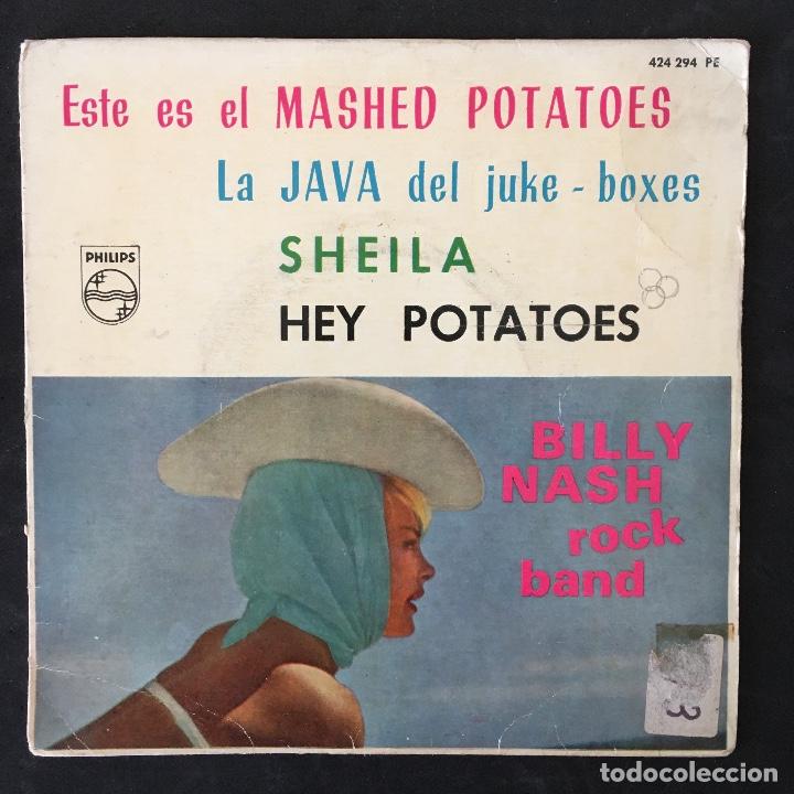 Discos de vinilo: VINILO SINGLE - BILLY NASH ROCK ESTE ES EL MASHED POTATOES LA JAVA DEL JUKE-BOXES SHEILA HEY PHILIPS - Foto 1