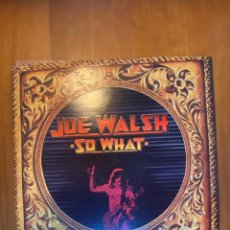Discos de vinilo: JOE WALSH – SO WHAT LP. Lote 318587113