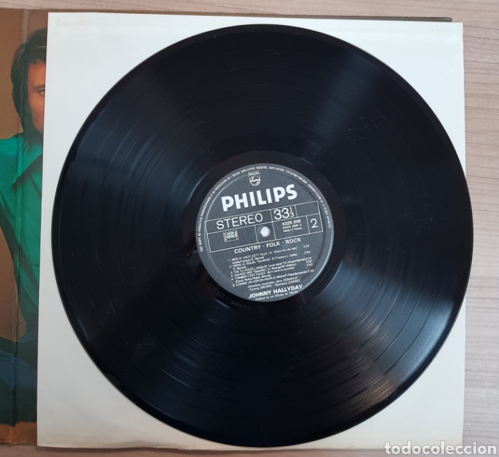 Discos de vinilo: DISCO DE VINILO. JOHNNY HALLYDAY. - Foto 4