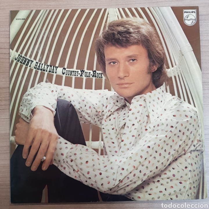 Discos de vinilo: DISCO DE VINILO. JOHNNY HALLYDAY. - Foto 1
