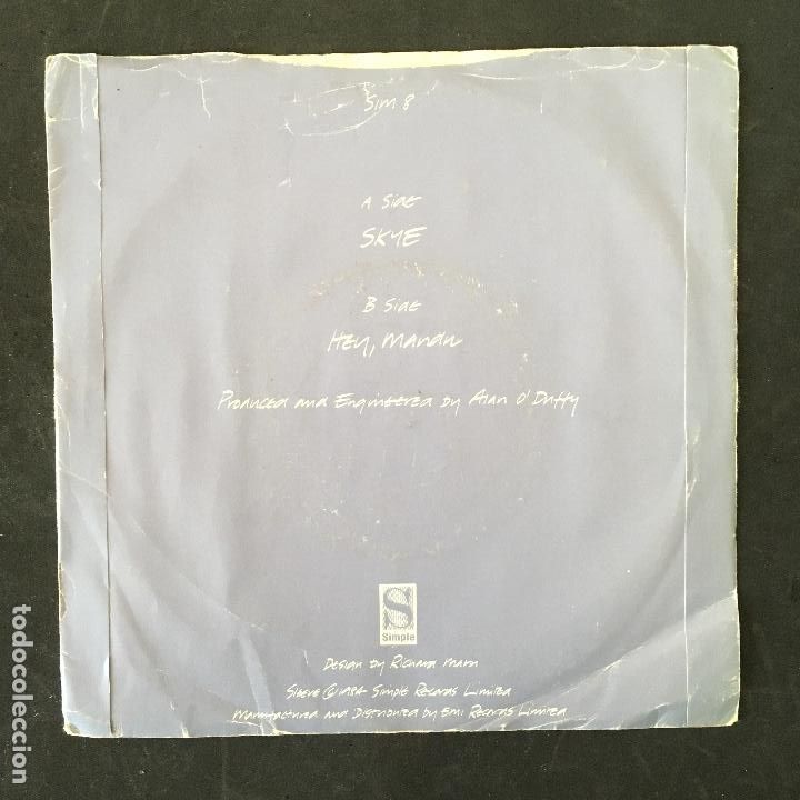 Discos de vinilo: VINILO SINGLE - SKYE - RUNRIG - SIM 8 SIMPLE RECORDS 1984 - Foto 2