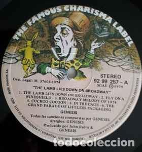 Discos de vinilo: Genesis &lrm;&ndash; The Lamb Lies Down On Broadway. LP - Foto 1
