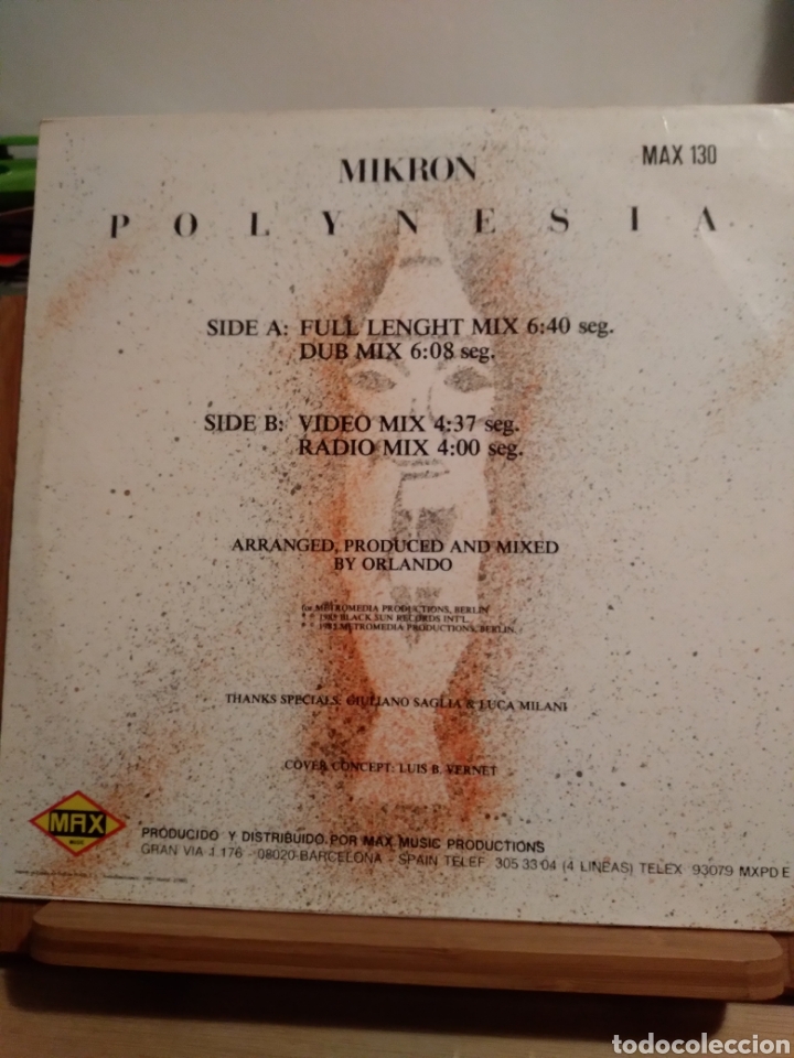 Discos de vinilo: MIKRON &rdquo;POLYNESIA&rdquo; ES.85 - Foto 2