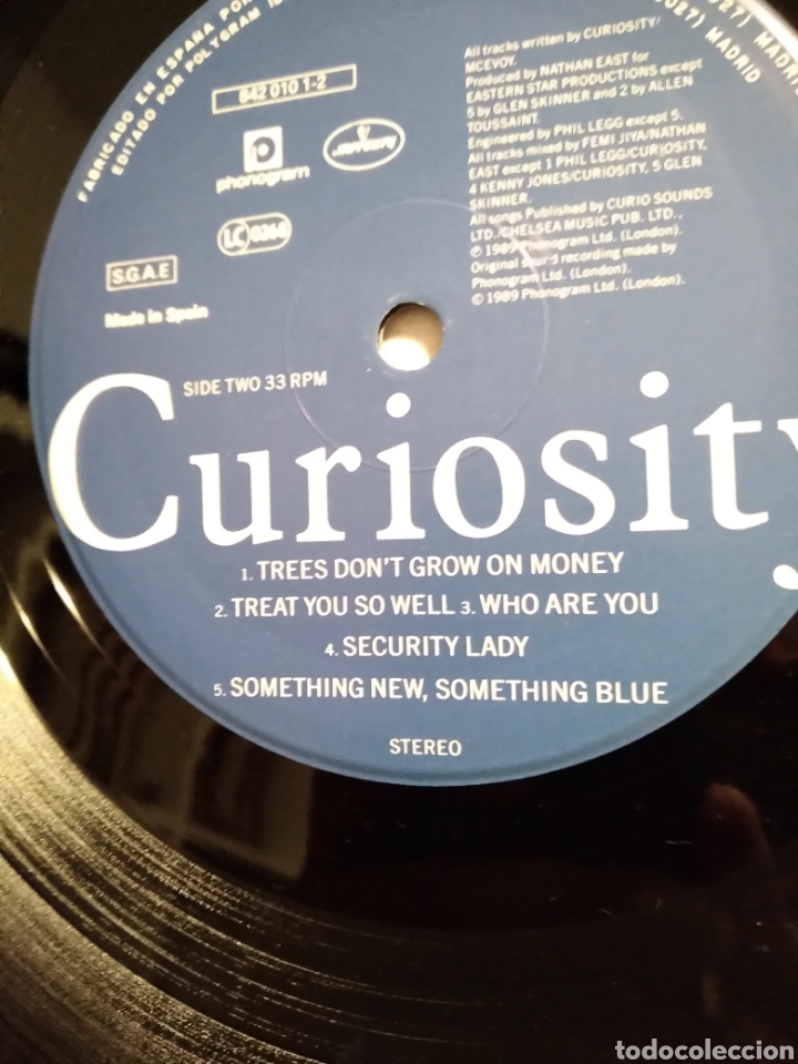 Discos de vinilo: CURIOSITY KILLED THE CAT &rdquo;GETAHEAD&rdquo; ES.89 - Foto 4