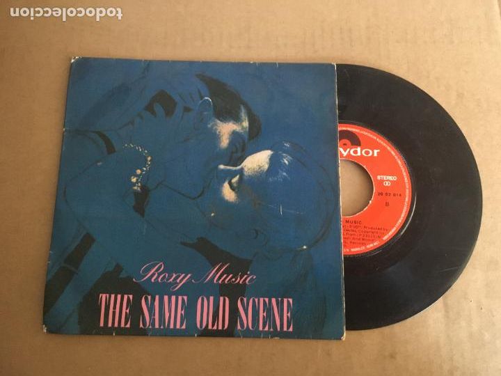 Discos de vinilo: roxy music the same old scene disco vinilio original - Foto 1