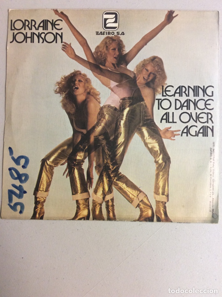 Discos de vinilo: Lorraine Johnson. Learning to dance all over again. - Foto 2