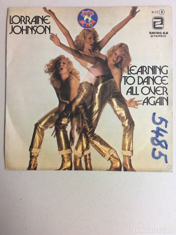 Discos de vinilo: Lorraine Johnson. Learning to dance all over again. - Foto 1