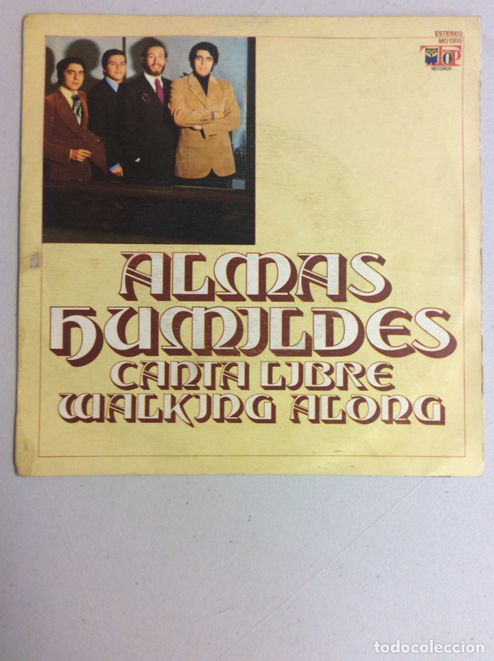 Discos de vinilo: Almas Humildes. Canta libre. Walking along. - Foto 1