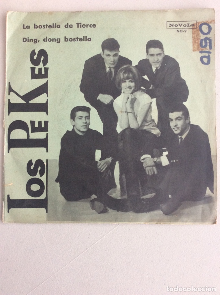 Discos de vinilo: Los Pekes. La botella de Tierce. Ding, dong bostella. - Foto 1