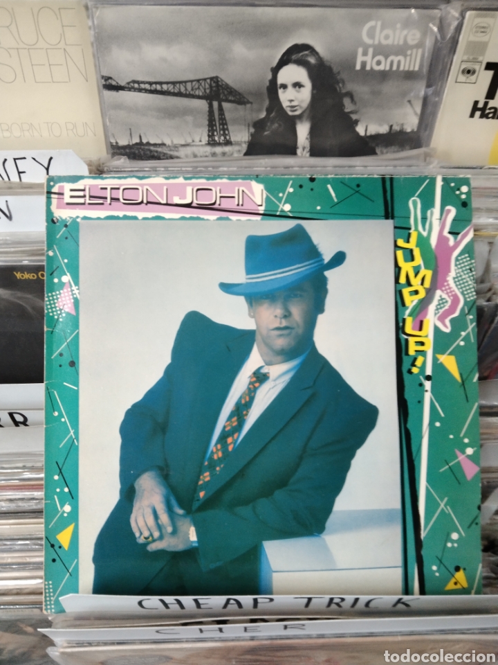 Discos de vinilo: Elton John jump up - Foto 1